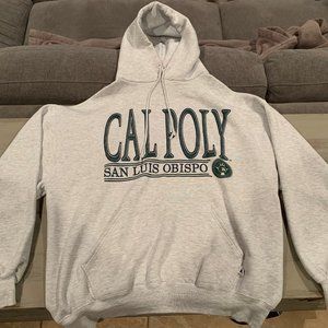 Cal Poly San Luis Obispo college hooded sweatshirt